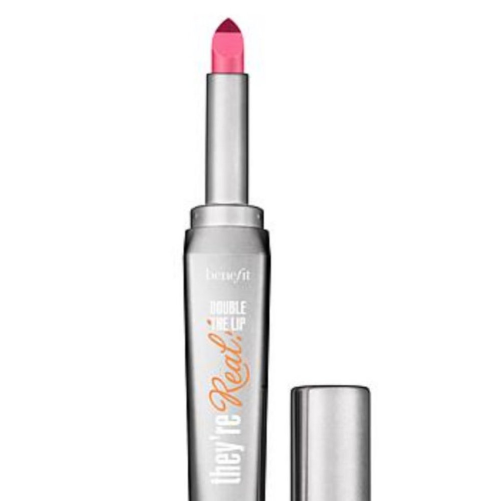 NIB Benefit They’re Real Double the Lip - Pink Thrill - Full Size